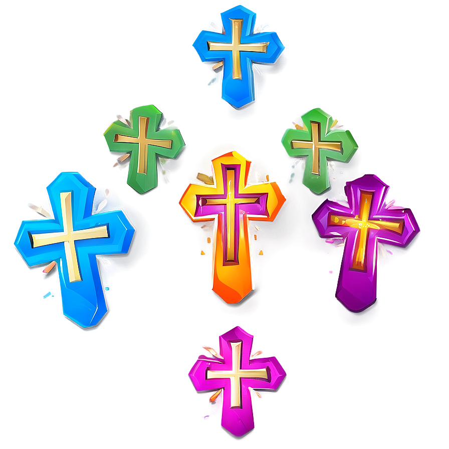 Thin Cross Outline Png Mdt PNG Image