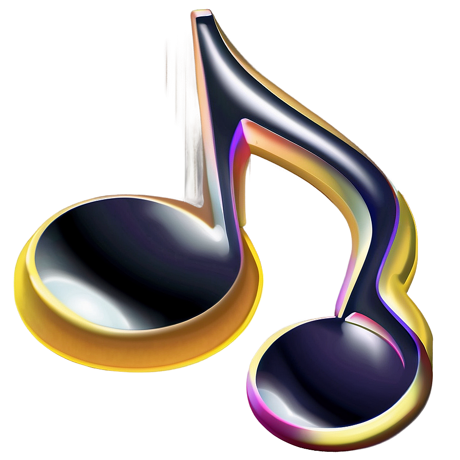 Thin Eighth Note Png 45 PNG Image