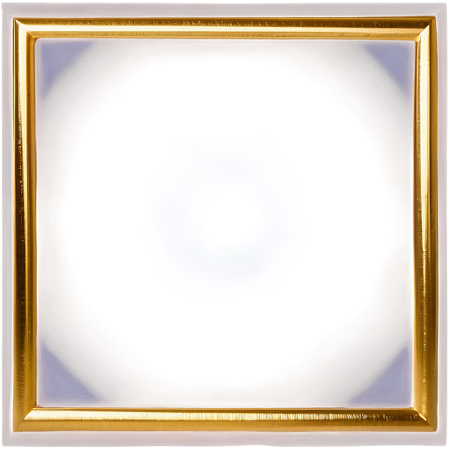 Thin Gold Frame Png 81 PNG Image