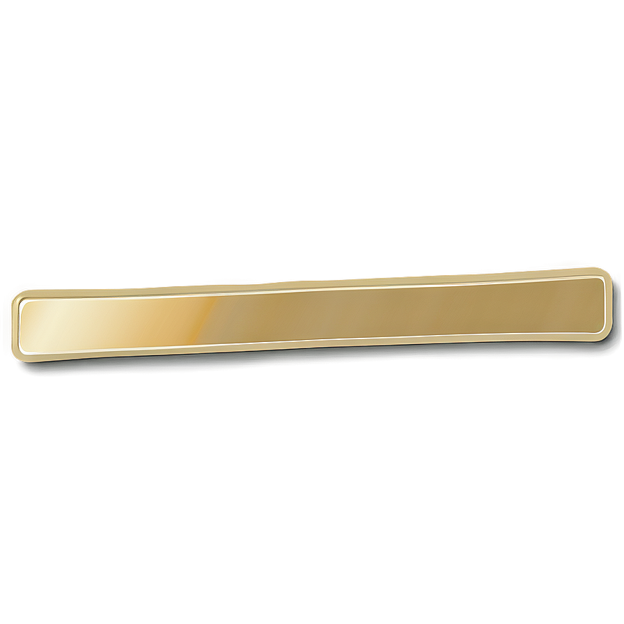 Thin Gold Trim Line Png Ubm PNG Image