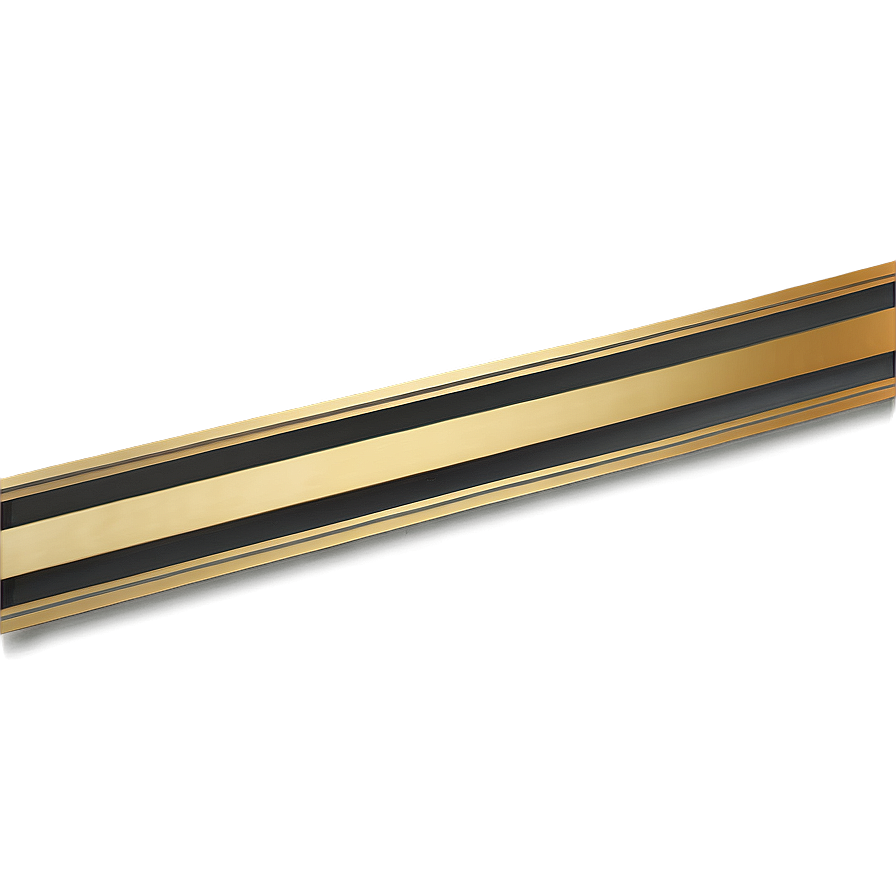 Thin Gold Trim Line Png Yye PNG Image