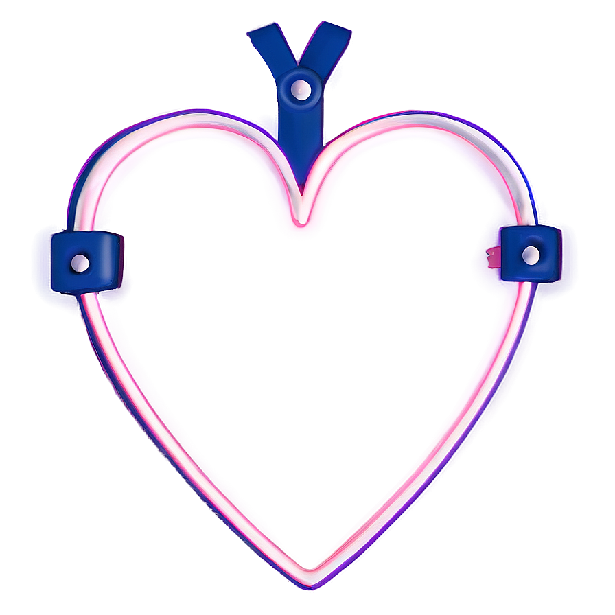 Thin Heart Outline Png Gxq57 PNG Image