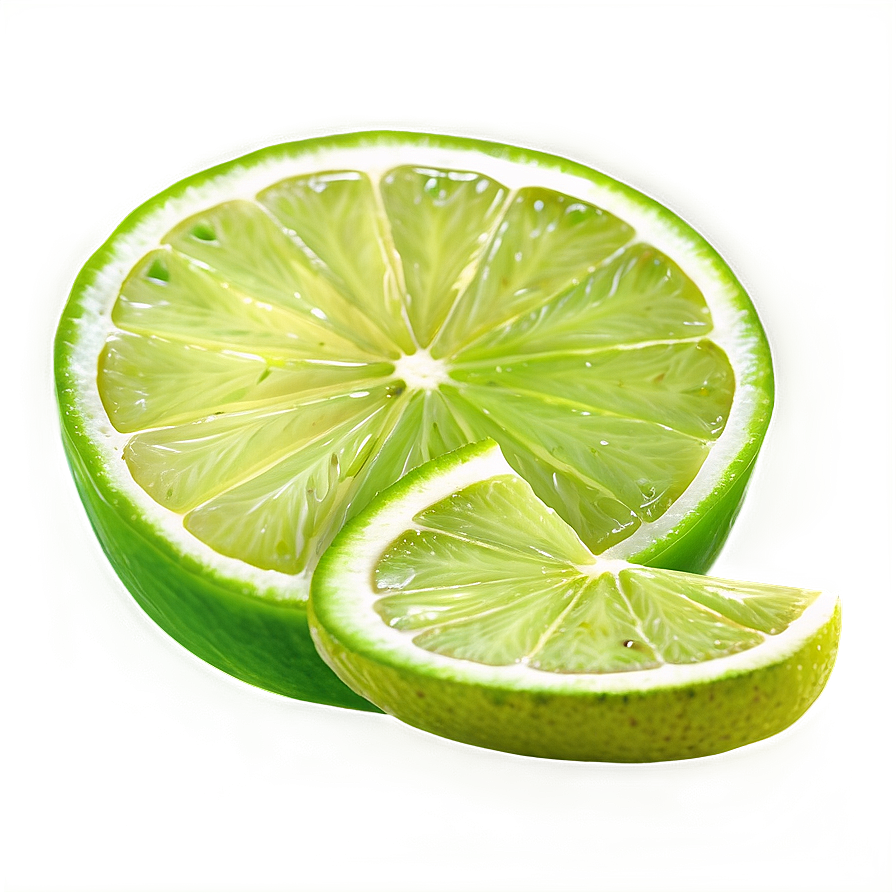 Thin Lime Slice Png 06132024 PNG Image