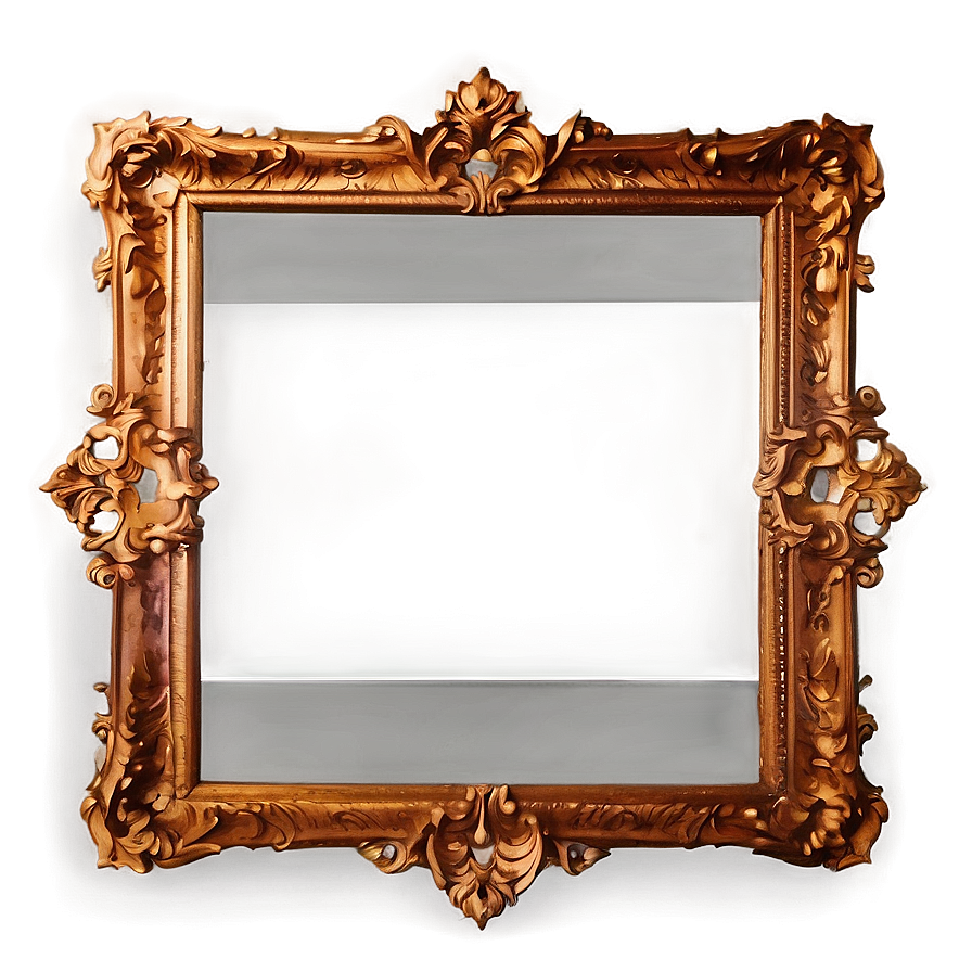 Thin Ornate Frame Png Ggv PNG Image