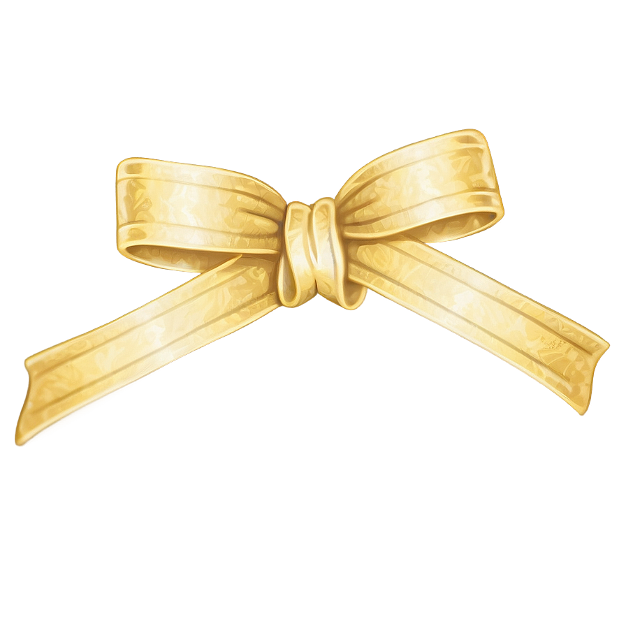 Thin Yellow Ribbon Vector Png 06262024 PNG Image