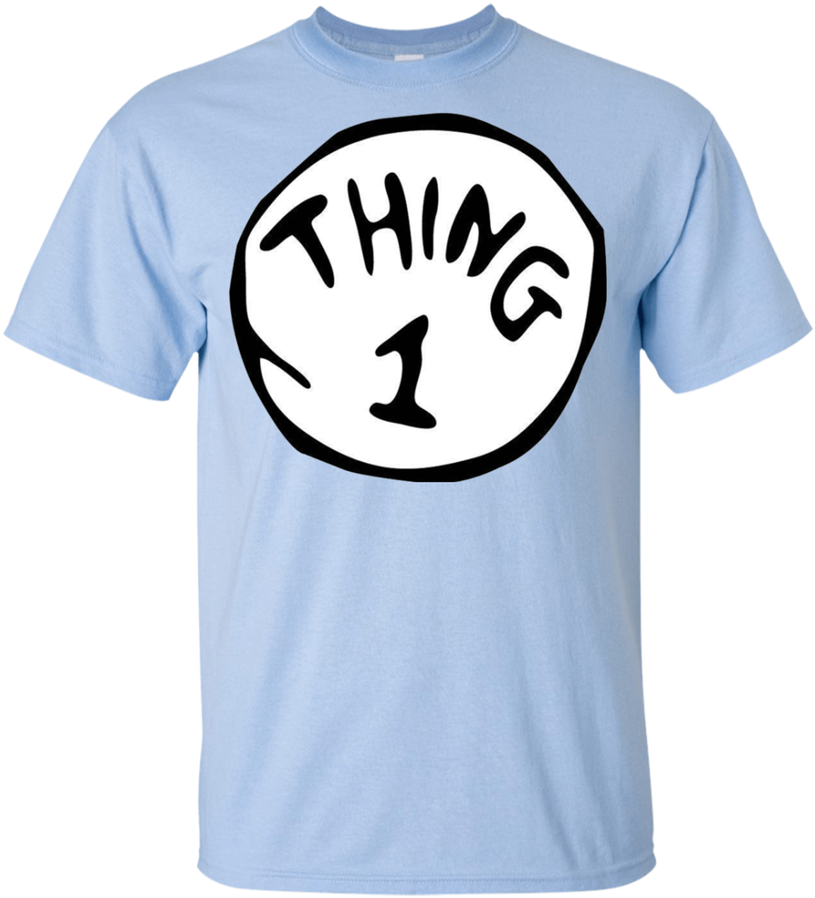 Thing1 Blue T Shirt PNG Image