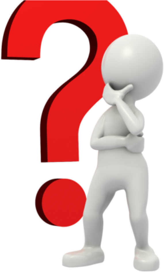 Thinking Person Question Mark PNG Image