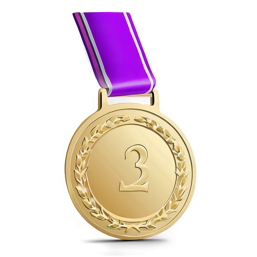 Third Place Medal Png 05252024 PNG Image