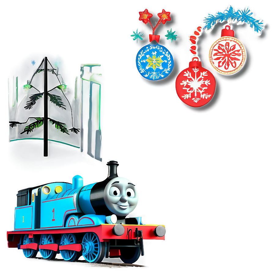 Thomas And Friends Festive Png 47 PNG Image