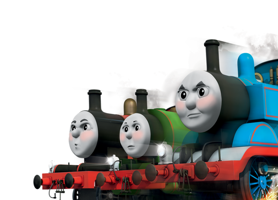 Thomasand Friends Animated Characters PNG Image