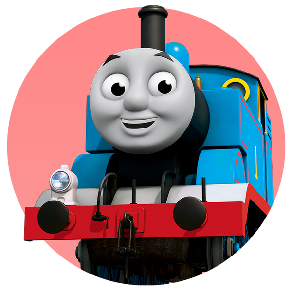 Thomasthe Tank Engine Smiling PNG Image