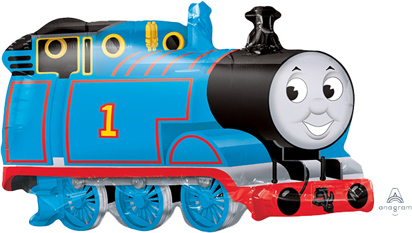 Thomasthe Tank Engine Smiling PNG Image