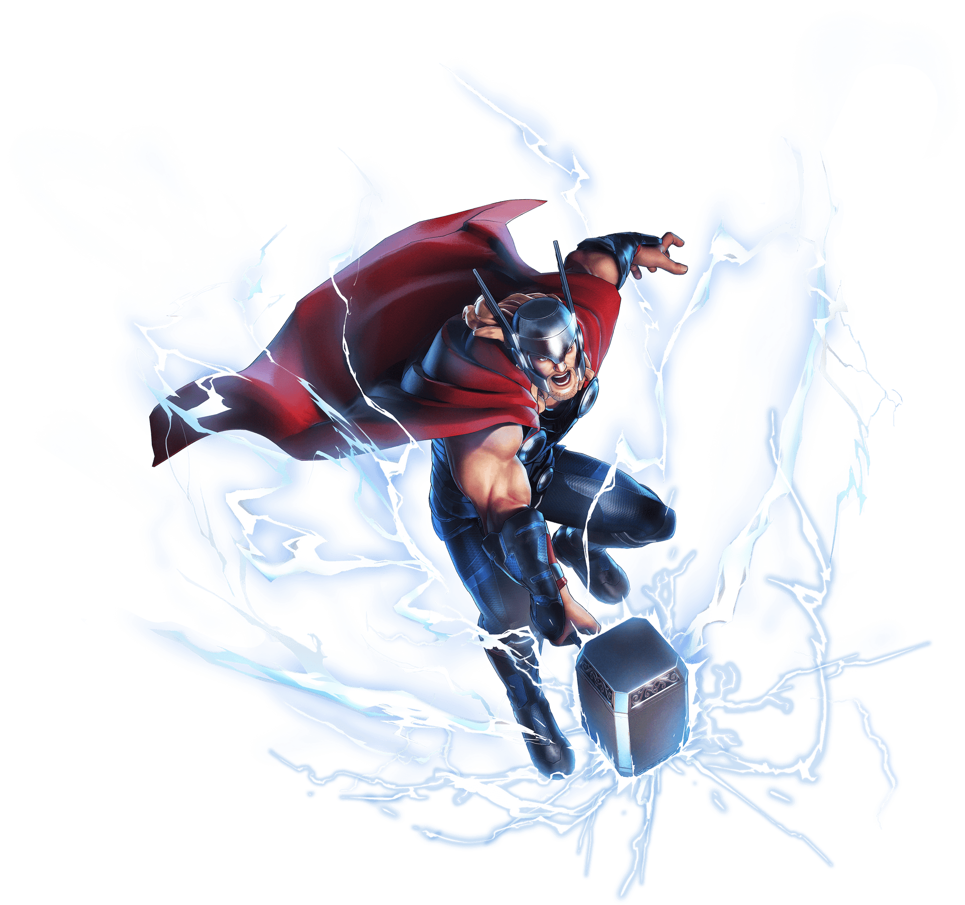 Thor Lightning Strike PNG Image