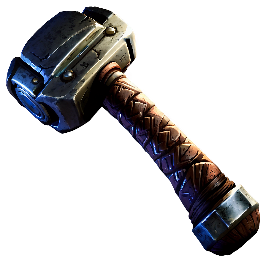 Thor's Weapon Hammer Png 06122024 PNG Image