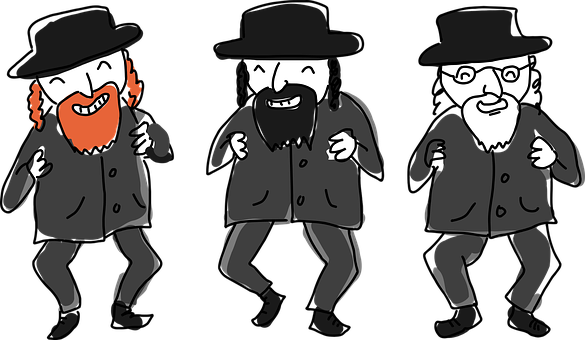 Three Amigos Dancing Cartoon PNG Image