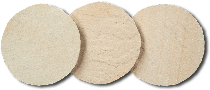 Three Beige Circles Texture PNG Image