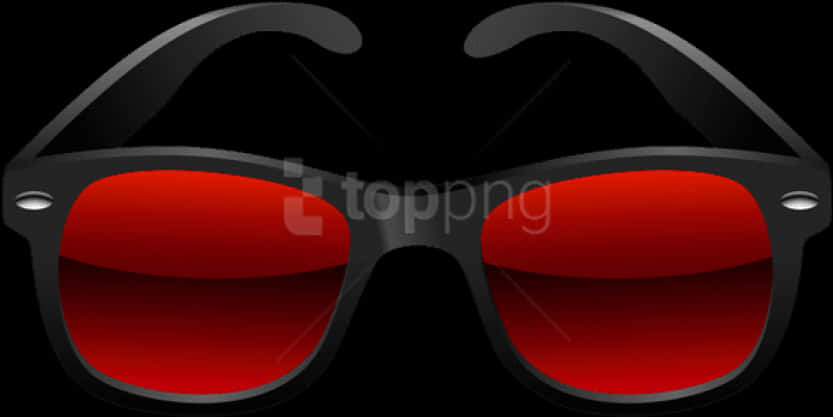 Thug Life Glasses Icon PNG Image