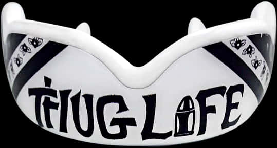 Thug Life Sunglasses Graphic PNG Image