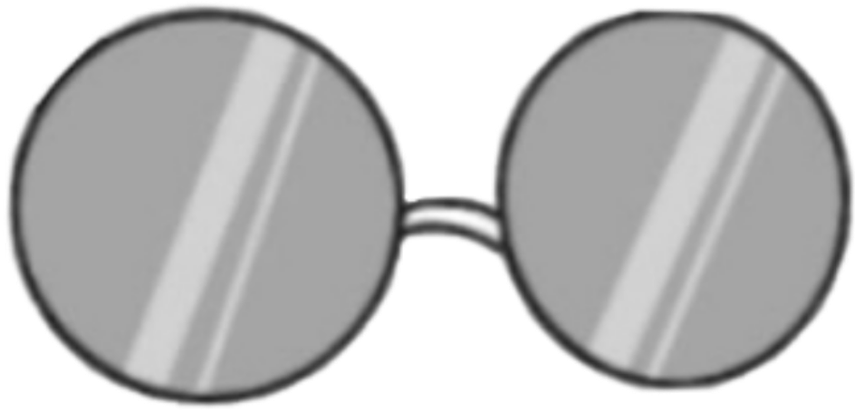 Thug Life Sunglasses Icon PNG Image