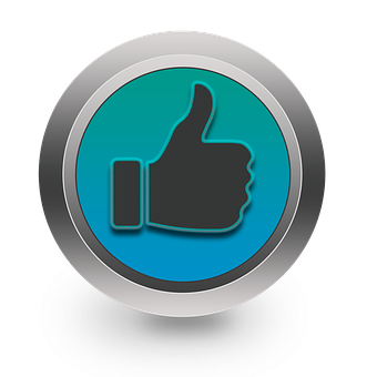 Thumbs Up Approval Icon PNG Image