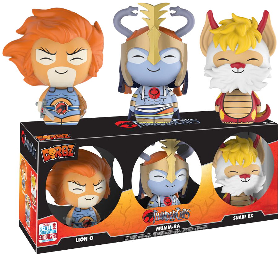 Thundercats Dorbz Figures Collection PNG Image