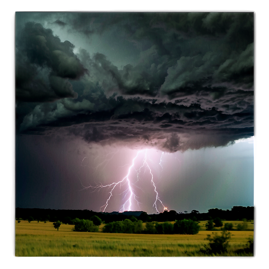 Thunderstorm Nature's Fury Png Fom16 PNG Image