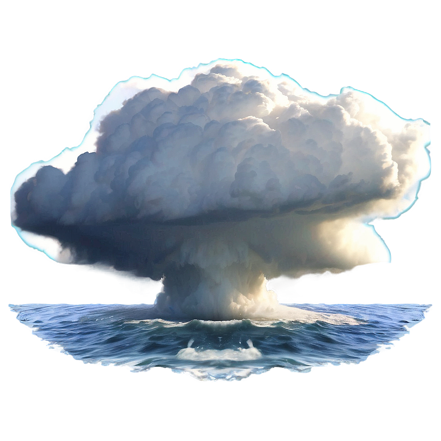 Thunderstorm Over Ocean Png 06202024 PNG Image