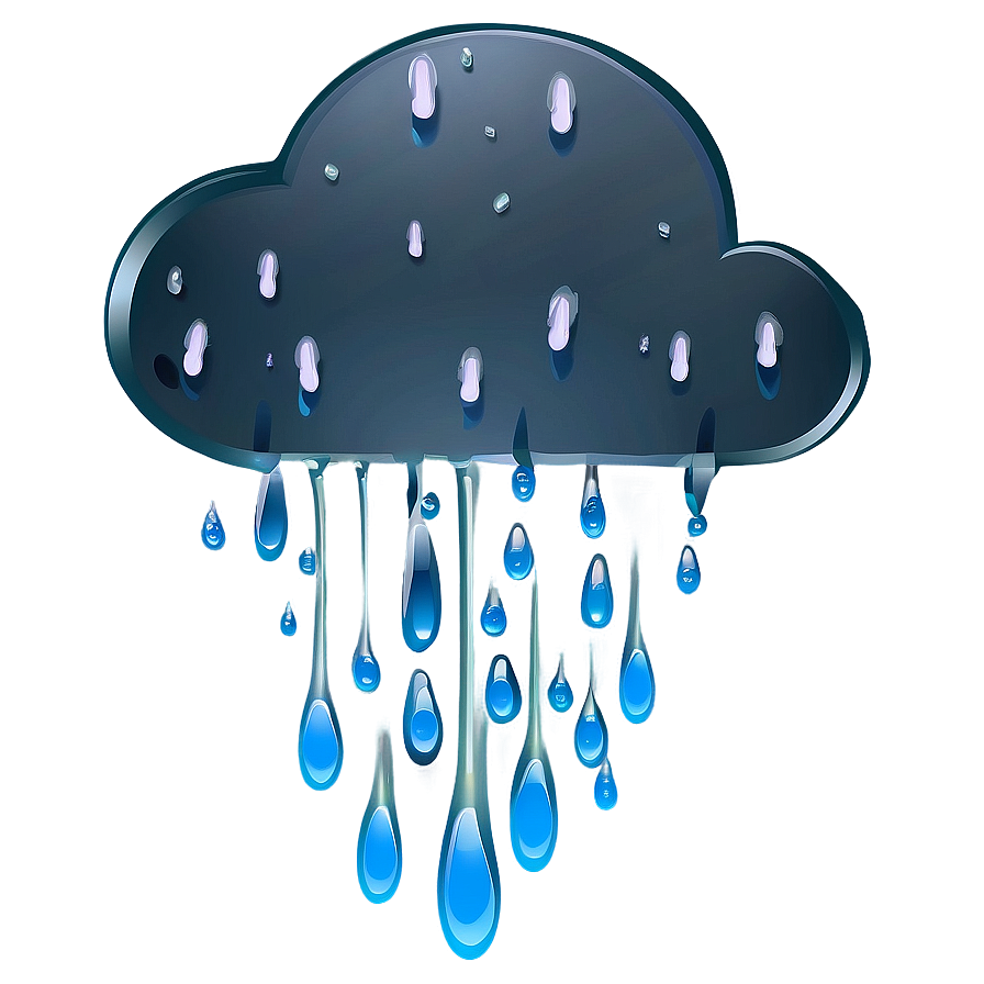 Thunderstorm Rain Shower Png Tao37 PNG Image