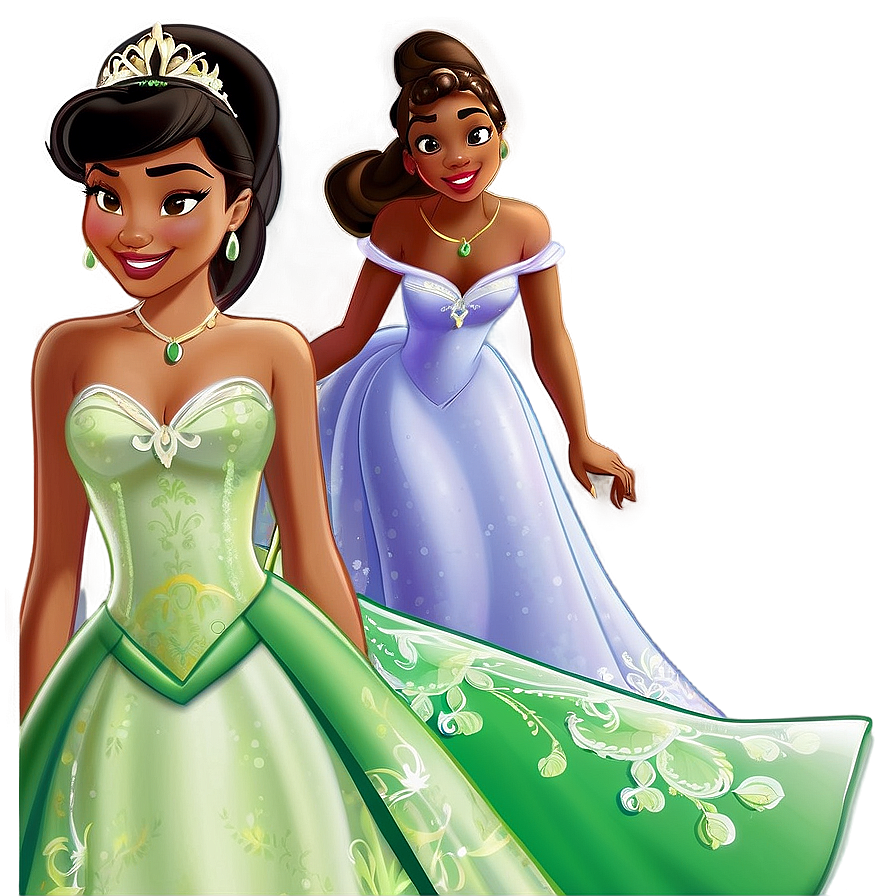 Tiana Princess Dress Png 98 PNG Image