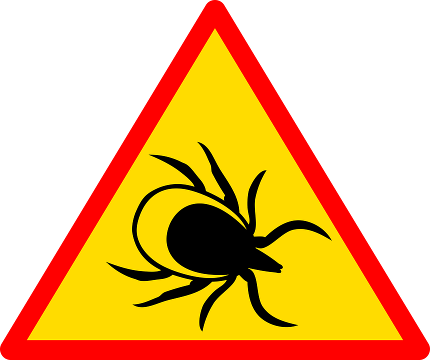 Tick Warning Sign PNG Image