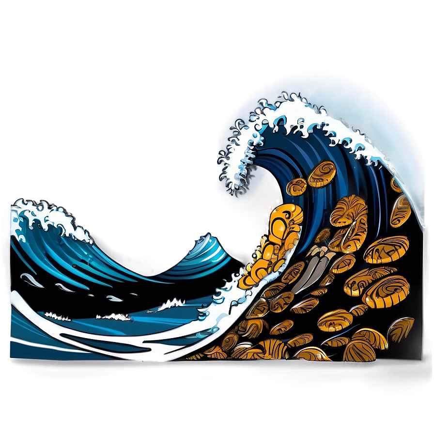 Tidal Wave Cartoon Png Idc PNG Image