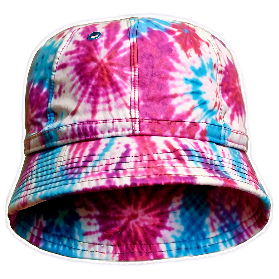 Tie Dye Bucket Hat Png Dgd PNG Image