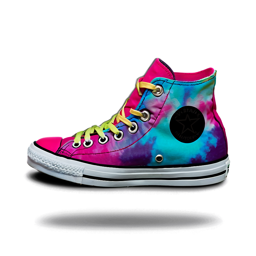 Tie-dye Converse Png Lua65 PNG Image