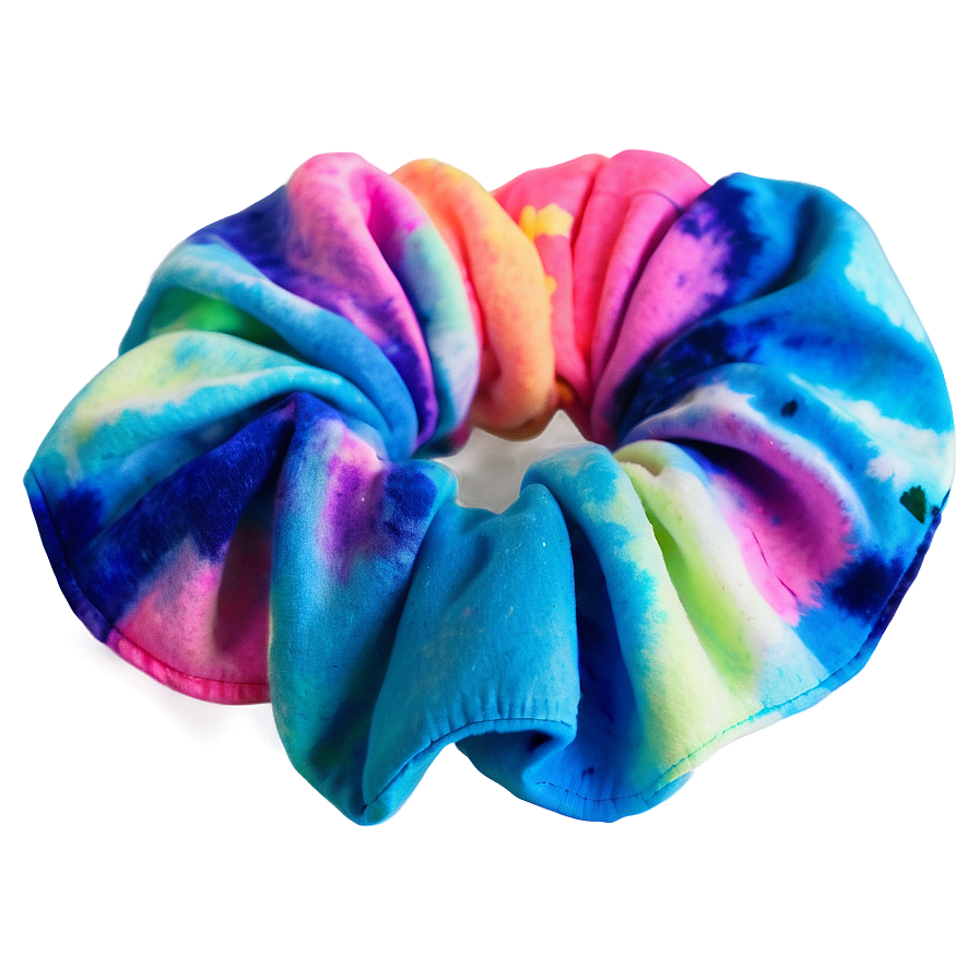 Tie Dye Scrunchie Png 1 PNG Image