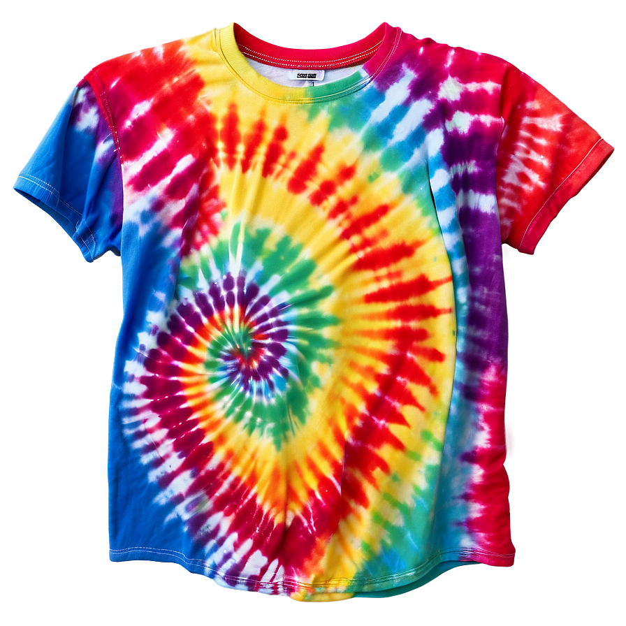 Tie Dye Shirt D PNG Image