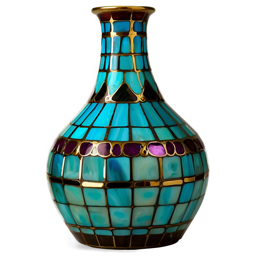 Tiffany Glass Vase Png 06242024 PNG Image