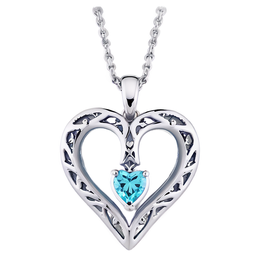 Tiffany Heart Necklace Png Kub23 PNG Image