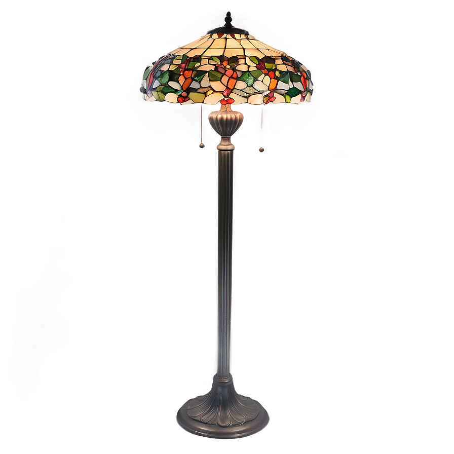 Tiffany Style Floor Lamp Png 06242024 PNG Image