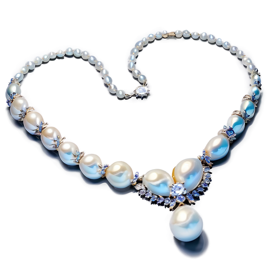 Tiffany Ziegfeld Collection Pearl Necklace Png Ada PNG Image