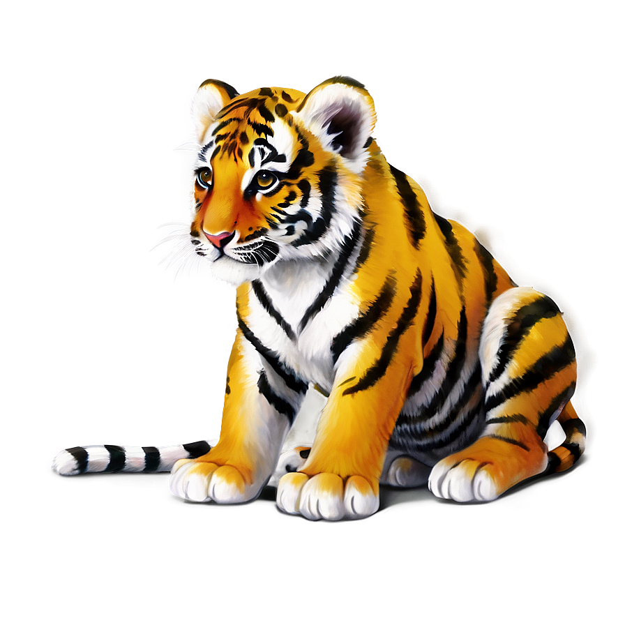 Tiger Cub Png Hhx9 PNG Image