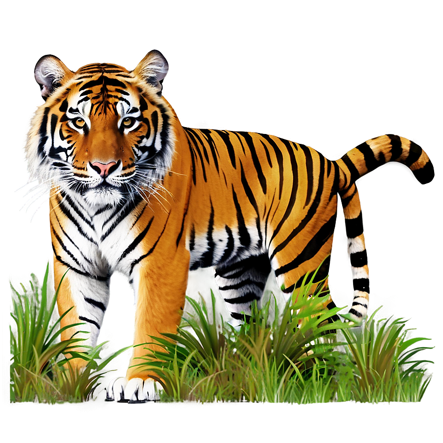 Tiger Hunting Png Cti PNG Image