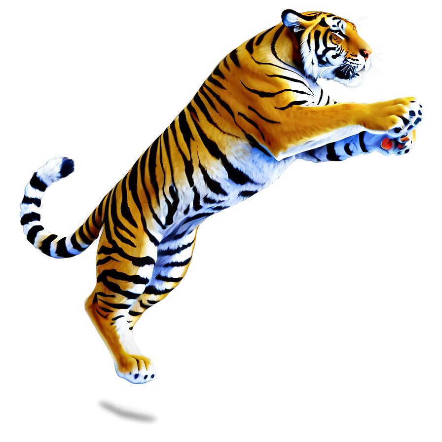 Tiger Jumping Png 58 PNG Image