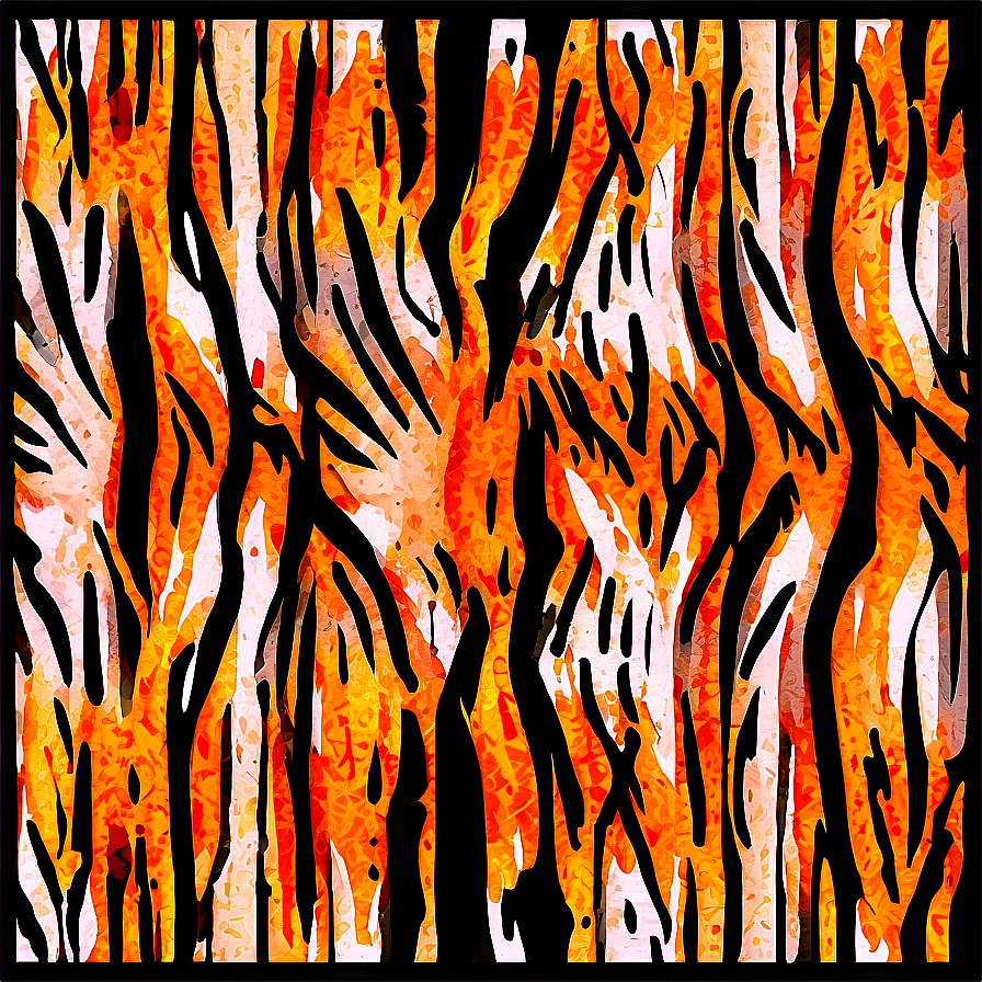 Tiger Stripes Motif Png Tnf93 PNG Image