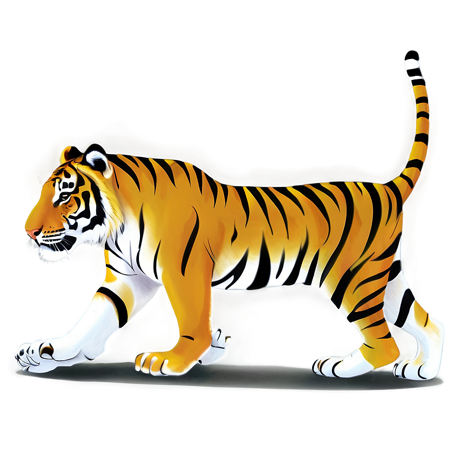 Tiger Walking Png 05032024 PNG Image