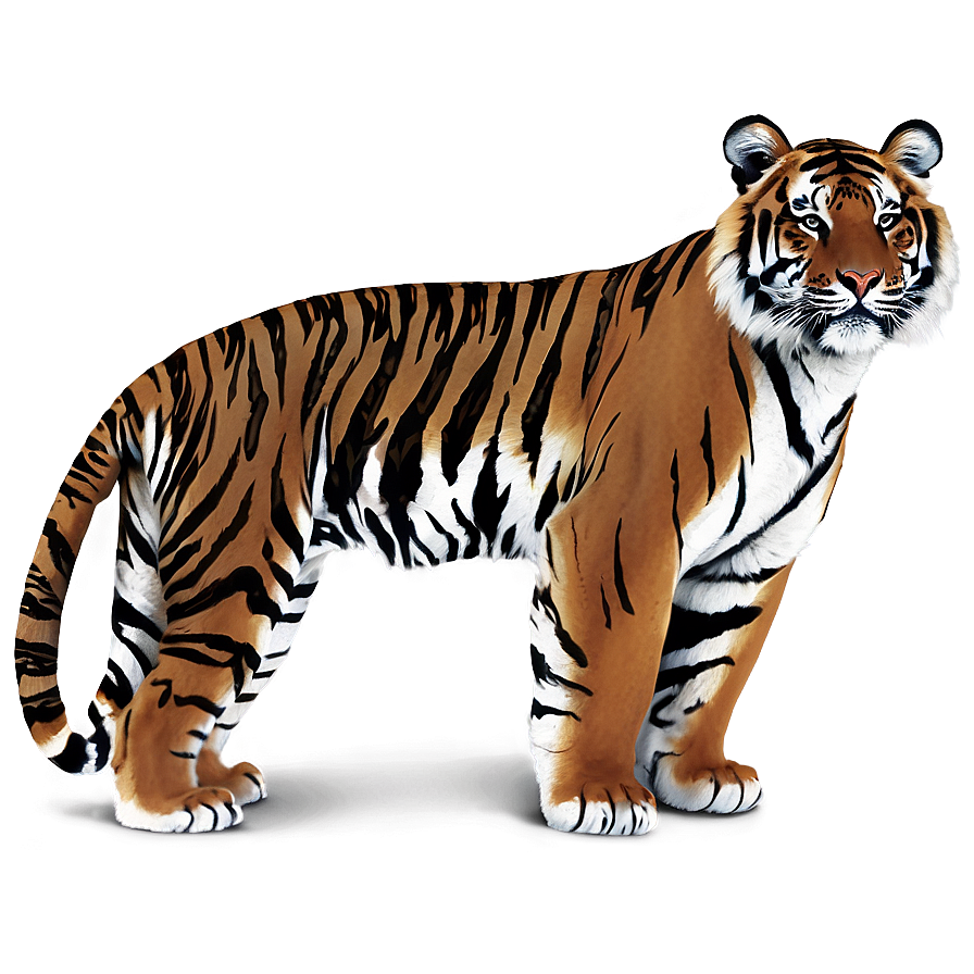 Tiger With Cubs Png Epm PNG Image