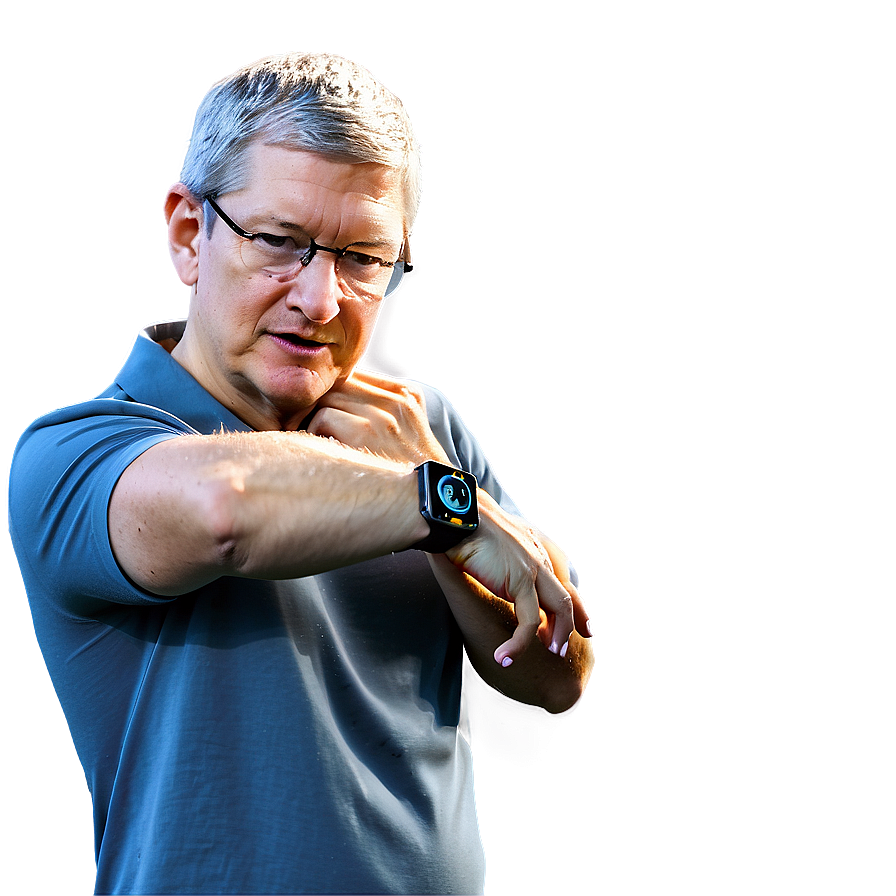 Tim Cook Apple Watch Png 10 PNG Image