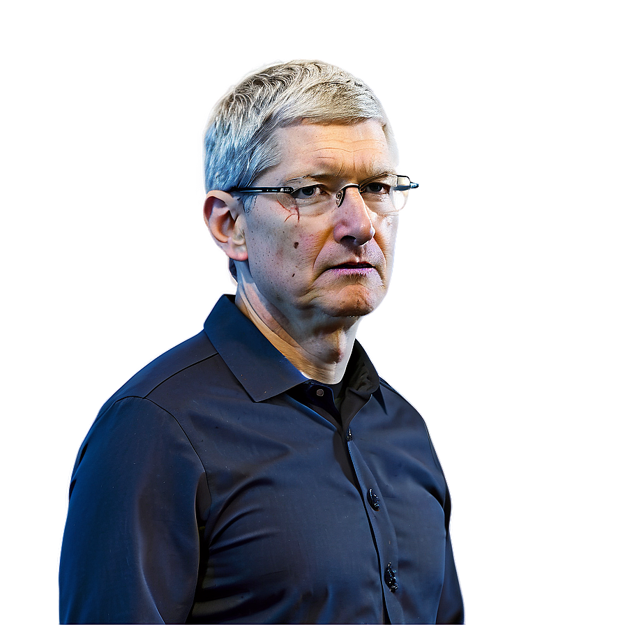 Tim Cook Presentation Png Xnd PNG Image