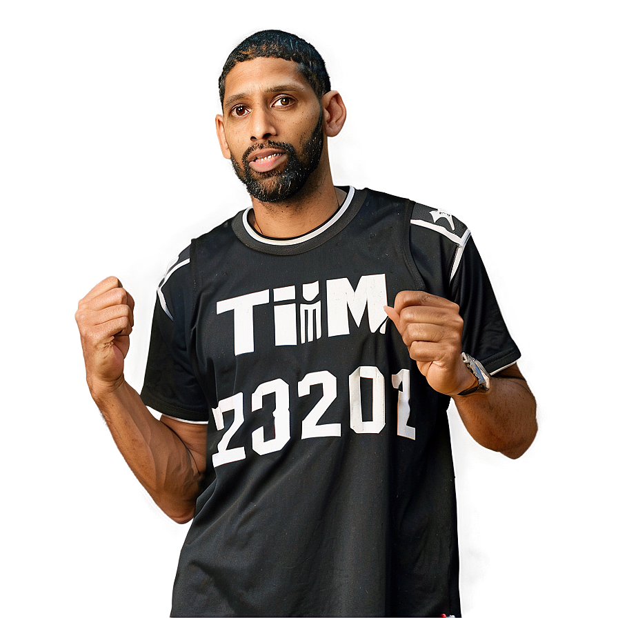 Tim Duncan Championship Moments Png Skq PNG Image