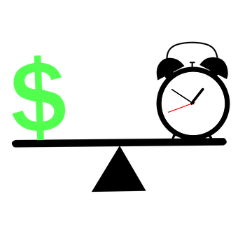 Time Is Money Concept PNG Image