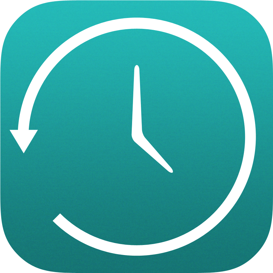 Time Management App Icon PNG Image